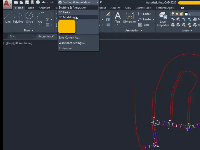 AutoCAD How to turn on viewcube 210326 1a