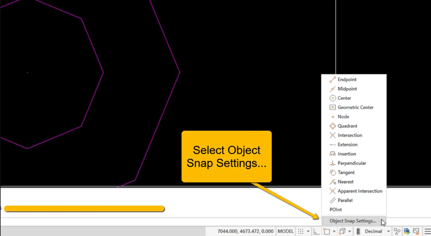 Autocad how to select overlapping objects 04a