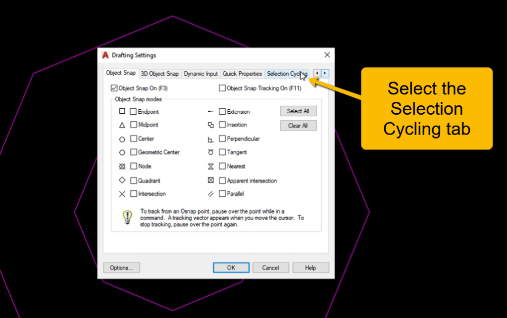 how-to-select-overlapping-or-duplicate-objects-in-autocad-selection