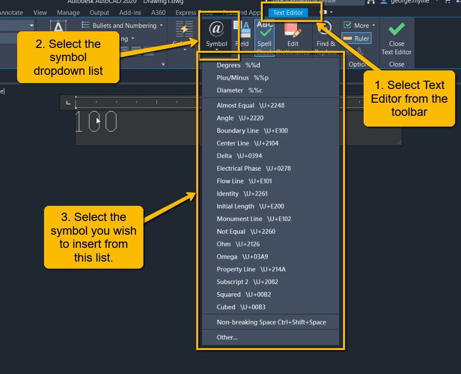 how to type symbol for does not equal