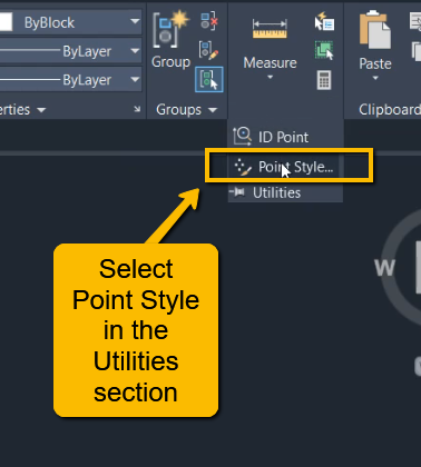 how to create points in autocad 6 1