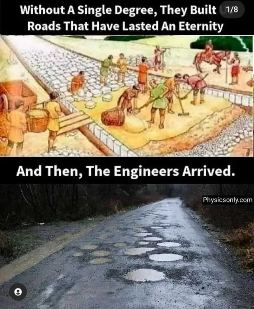 surveying meme engineers then vs now