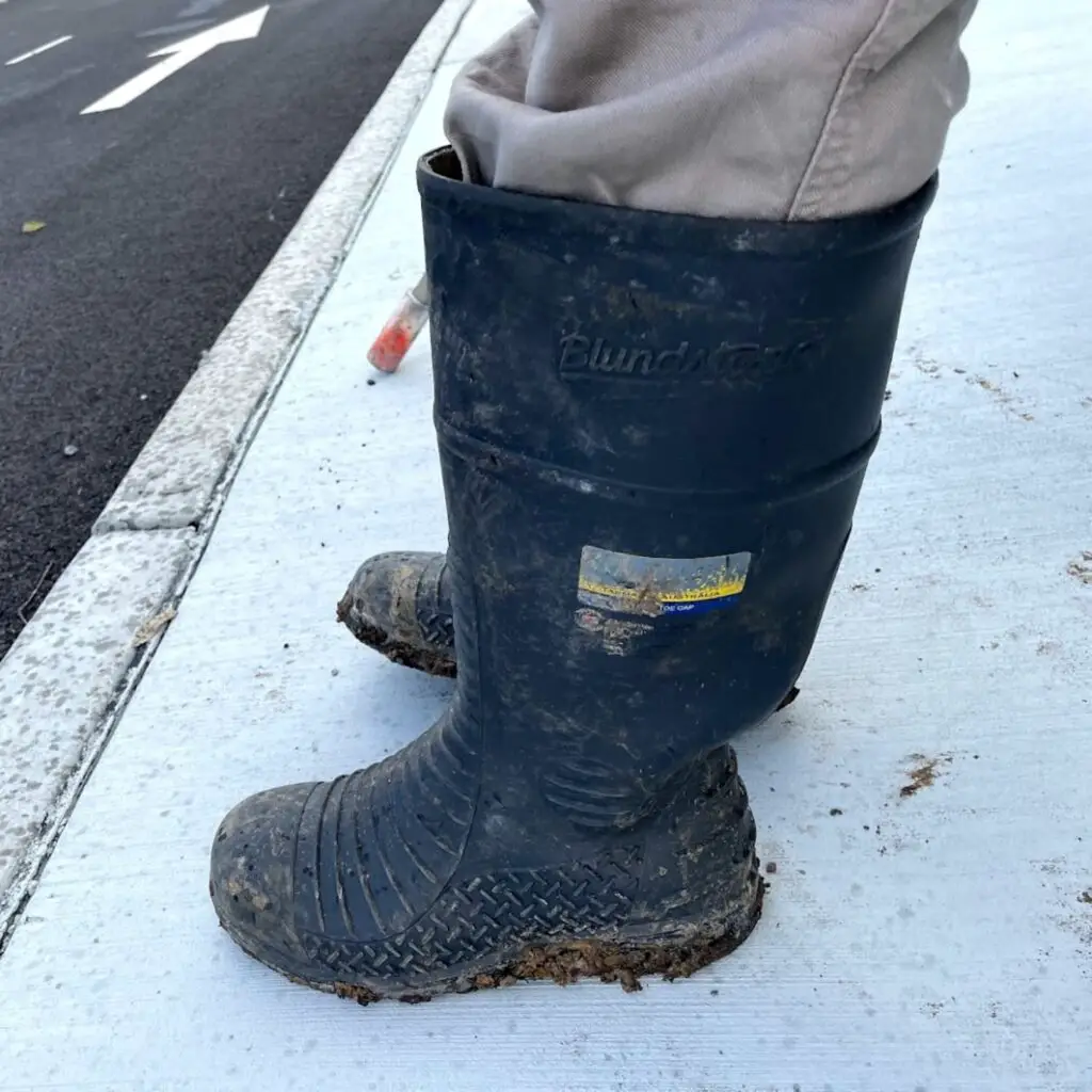 230320 Rubber boots for surveyors